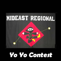 Logo for the Mideast Regional Yo Yo Contest